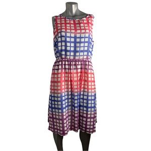 Covington multicolor Sleeveless dress Size 14